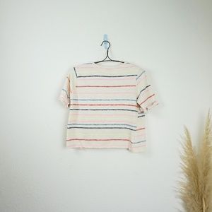 Anthropologie Tops - Anthropologie Postmark rainbow striped t-shirt Anthropologie Tops - Anthropologie Postmark rainbow striped t-shirt